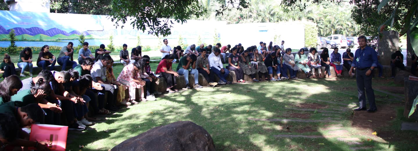 Group activity at Outback